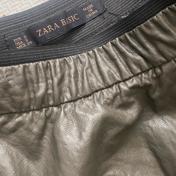 Zara Color Block Skirt - Picture 6 of 8